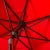 Contemporary Milan Fringe 11 Ft Umbrella - Red For Sale - Image 3 of 3