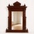 Italian Carved Walnut Dressing Cabinet with Mirror and Marble Top, 19th Century, Set of 2 For Sale - Image 14 of 15