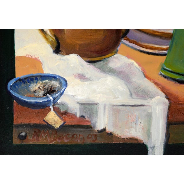 Contemporary "Quo Vadis" Trompe l'Oeil Still Life by Richard M. Bacon For Sale - Image 3 of 8