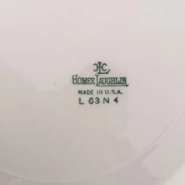 Vintage Blue Porcelain Willow Plates - Set of 3 For Sale - Image 5 of 6