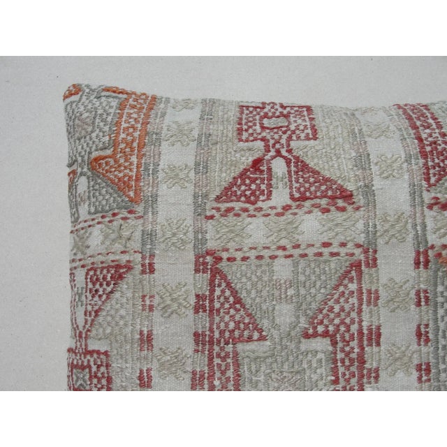 1980s Kilim Pillow Cover For Sale - Image 4 of 10