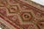1950s Mid 20th Century Large Red & Rose Flatweave Kilim Rug For Sale - Image 5 of 10