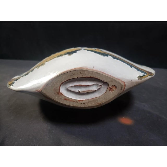 1980s Mid Century Modern Pottery Vase Double Stout Chairish