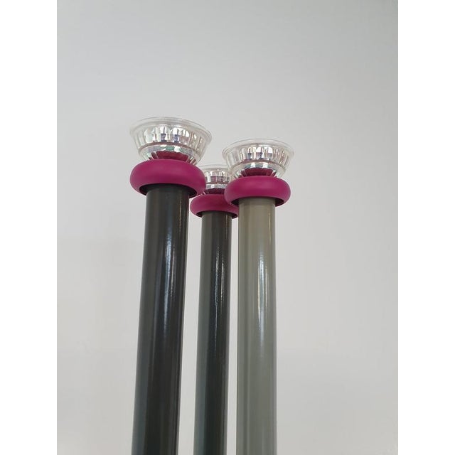 Gray Trilumen Floor Lamp by Hans von Klier for Bilumen Milano For Sale - Image 8 of 13