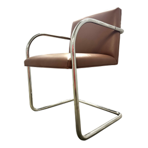 Brno Chair Tubular Ludwig Mies Van Der Rohe for Knoll, 1930