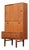 Mid Century Liquor Cabinet Wall Unit by Turnidge of London For Sale