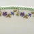 1920s Antique Art Deco Limoges Tressemanes Et Vogt T&v Serving Platter With Handles (Flower Pattern on Border) For Sale - Image 5 of 18