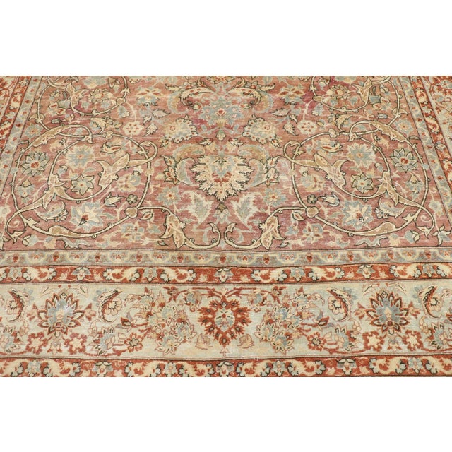 Antique Persian Tabriz Rug, 07'08 X 10'09 For Sale - Image 4 of 9