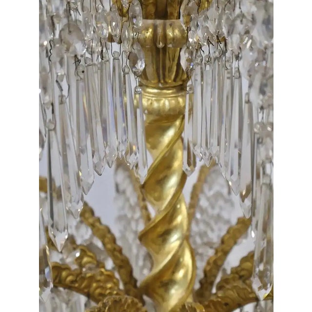 Early 19th Century Neoclassical Chandelier by Karl Friedrich Schinkel For Sale In Boston - Image 6 of 10