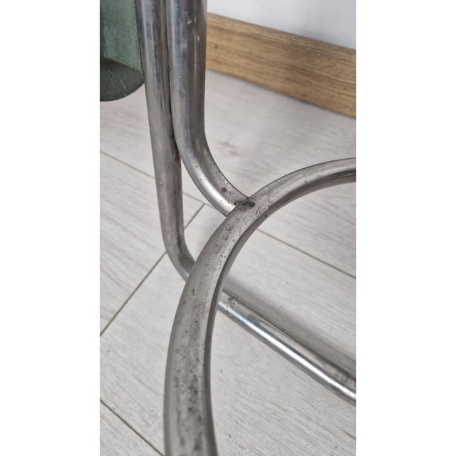 Large Wall Lamps in Burnished Brass with Etched Glass Sphere, 19650s, Set of 2 For Sale - Image 9 of 12