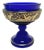 Czechoslovakian Art Deco Bowl from Moser, 1930s For Sale