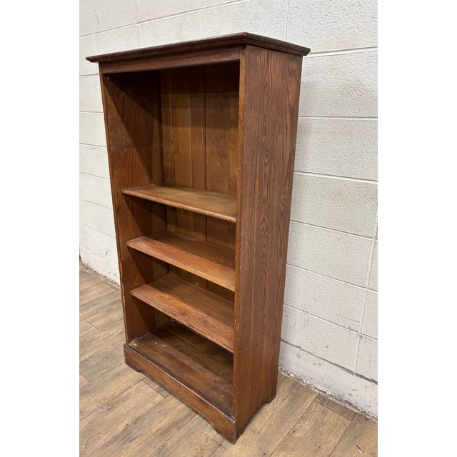 Early 20th Century Antique Larkin Co of Buffalo Ny Rustic Bookcase Bookshelf Etagere For Sale - Image 5 of 9