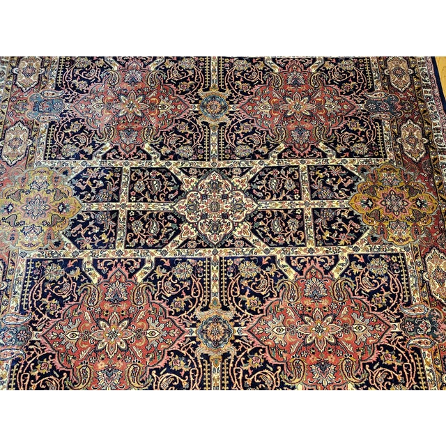 Textile Late 20th Century Kerman 5 Rug For Sale - Image 7 of 12