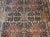 Textile Vintage Kerman Style Room Size Rug, Handwoven Geometric Pattern, Navy & Burgundy, 8’ X 10’ For Sale - Image 7 of 12