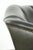 English Style Black Cowhide Wing Armchair For Sale - Image 13 of 15