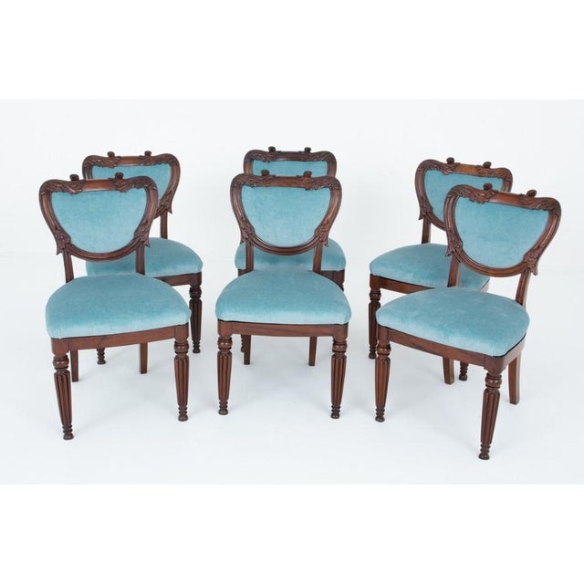 William IV Mahogany Dining Chairs with Gillows Legs, Set of 6 For Sale - Image 10 of 10