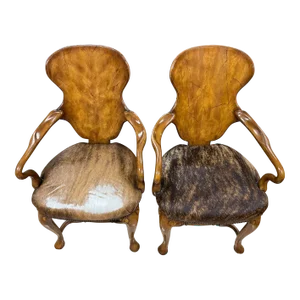 2000s Biedermeier Accent Chairs - Set of 2