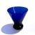 Vintage Cobalt Blue Cocktail Glass Curation - Group of 6 For Sale - Image 10 of 12