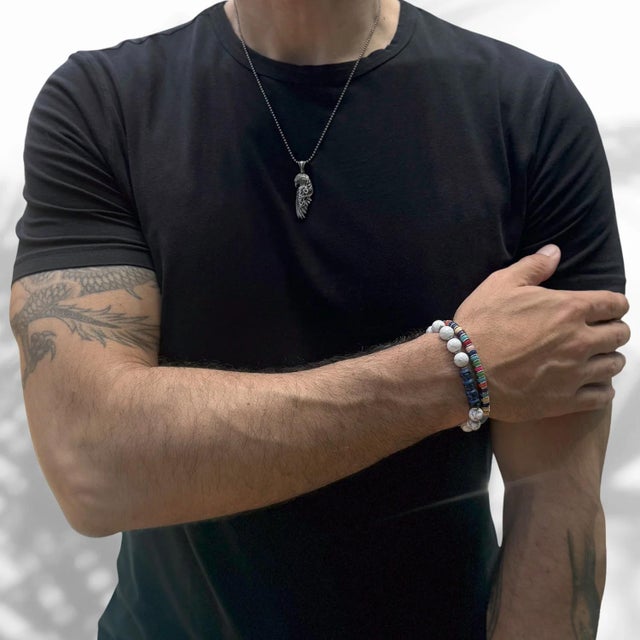 Colorful Gemstone Beaded Adjustable Summer Bracelet For Sale - Image 4 of 8