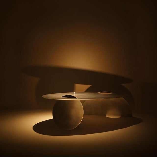 Alignment Aluminium Coffee Table by Bureau of Entropy For Sale - Image 13 of 14