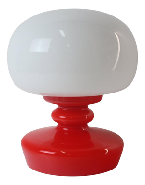 Vintage Table Lamp in Glass by Štěpán Tabery, 1970s