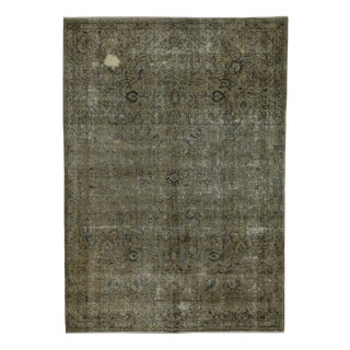 Vintage Middle Eastern Hand-Knotted Rug For Sale