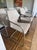 Modern Set of 6 Davis Furniture Chrome and Leather Dining Chairs For Sale - Image 3 of 3