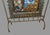 Antique Victorian Jeweled & Leaded Stained Glass Fireplace Screen For Sale - Image 9 of 11