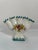Mid 20th Century Portuguese Petite Majolica Five Finger Tulip Vase Tulipiere For Sale - Image 6 of 17