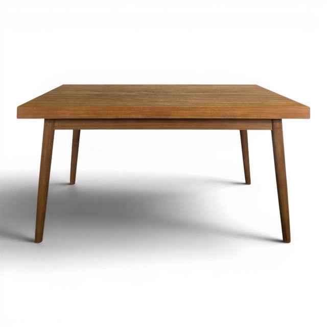 Modernist Extendable Teak Table, 1970s For Sale
