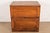 A rare and exceptional antique Arts & Crafts 14-drawer architect's blueprint flat file cabinet or map file In the manner...