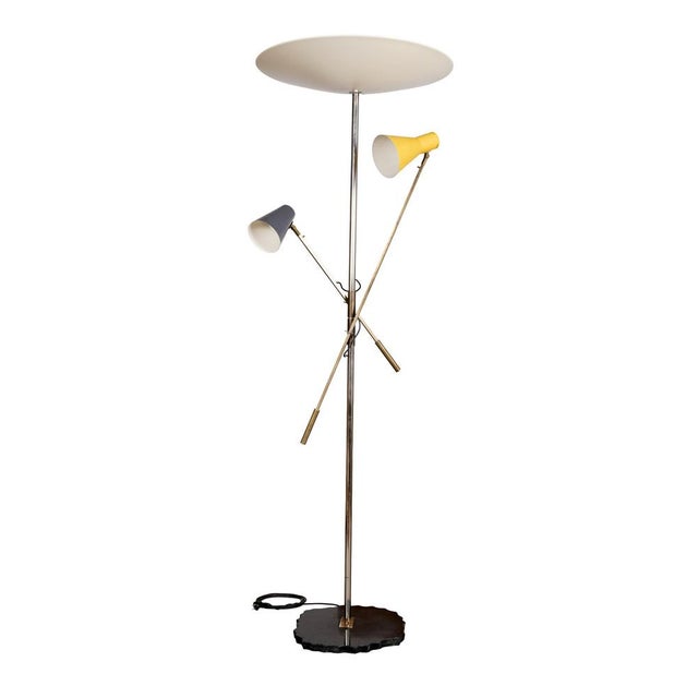 Model 1050/2 Floor Lamp by Gino Sarfatti for Arredoluce, 1950s For Sale - Image 13 of 13