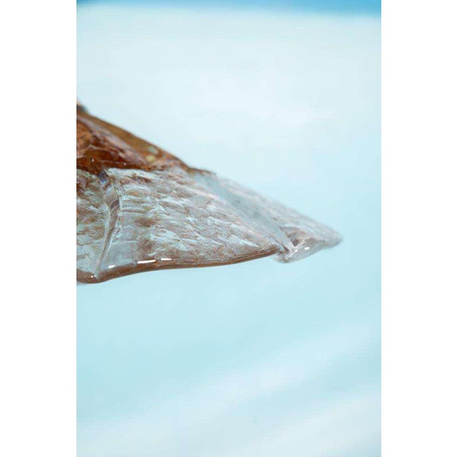 Midmod Glass Hanging Lamp by Orrefors, 1960s For Sale - Image 9 of 18