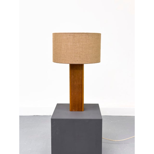 Vintage Teak Table Lamp, 1970s For Sale - Image 15 of 15
