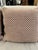 Feather & Down Chunky Knit Mocha Throw Pillows, Pair For Sale - Image 11 of 12