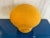 1970s Vintage Mushroom Footstool in Orange Shag For Sale - Image 4 of 8