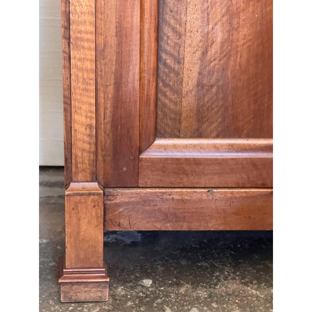 Early 20th Century Early 20th Century French Walnut Enfilade With Three Drawers Over Three Doors For Sale - Image 5 of 12