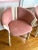 Textile 1980 PostModern Lacquer Pink Velvet Club Chairs - a Pair For Sale - Image 7 of 13