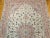 Persian Tabriz Rug, Hand-Knotted Wool & Silk, Fine Floral Pattern, Ivory & Pink, 7x10 For Sale In Chicago - Image 6 of 12