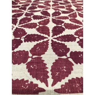 Rapture & Wright Maroc in Cranberry Fabric- 1 1/6 Yards For Sale