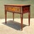 Alfonso Marina Vintage Alphonse Marina Carved Wood Console Table With Bone Inlay For Sale - Image 4 of 14