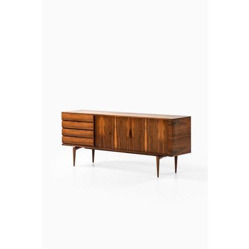 This very rare sideboard, designed by henry walter klein and produced by bramin møbler in denmark during the 1960s, is a...