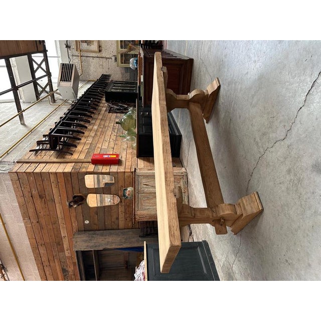 Monastery Table in Solid Oak For Sale - Image 4 of 10