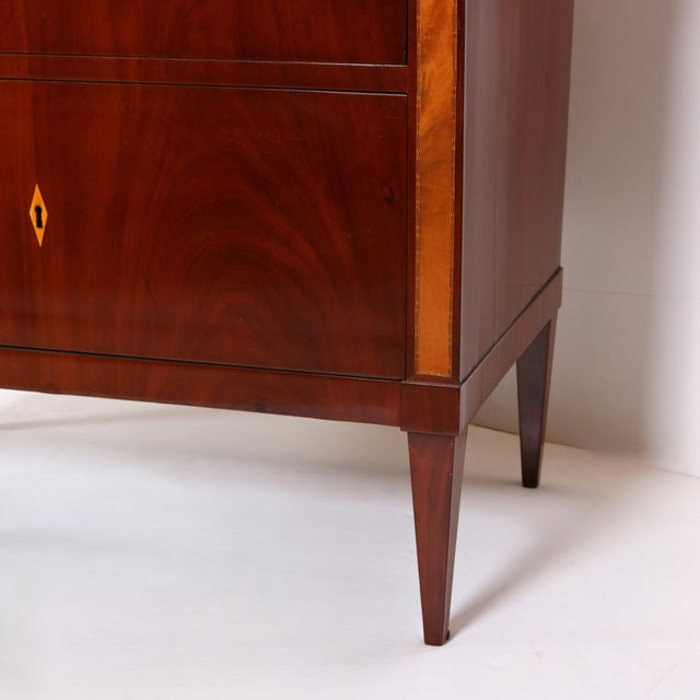 Early 19th Century Early 19th Century Fine Single Biedermeier Chest of Drawers For Sale - Image 5 of 10