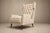 Textile Brazilian Modern Armchair in Hardwood & Warm Oatmeal Bouclé by Giuseppe Scapinelli, 1950s For Sale - Image 7 of 18