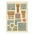 Decorative Motifs - Arabic Style is a print on Ivory-colored paper realized by an A. Alessio in the early 20th Century...