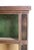 Mid 20th Century European 5 Ft. Brass Free Standing Display Case For Sale - Image 4 of 14