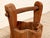 Vintage Rustic Hand-Carved Log Wood Bucket With Handle For Sale In Los Angeles - Image 6 of 12
