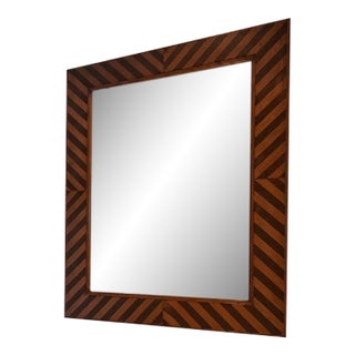 Robert Lighton Mirror Bench-Made Mirror British Colonial Teak For Sale
