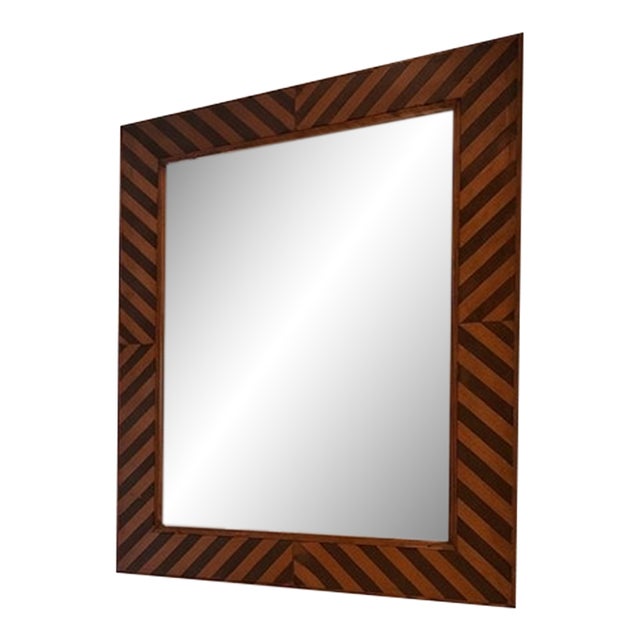 Robert Lighton Mirror Bench-Made Mirror British Colonial Teak For Sale